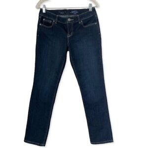 The Limited Women's Simply Straight 678 Jeans - Dark Wash SZ 4S